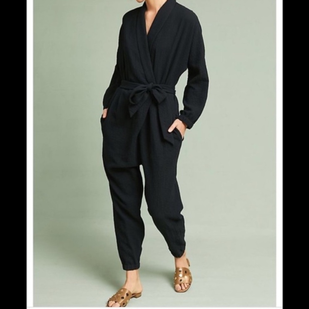 Anthropologie Hei Hei Benna Wrap Jumpsuit